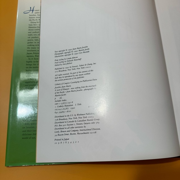 A Taste of Hawaii: New Cooking from the Crossroads of the Pacific Book - Picture 5 of 11